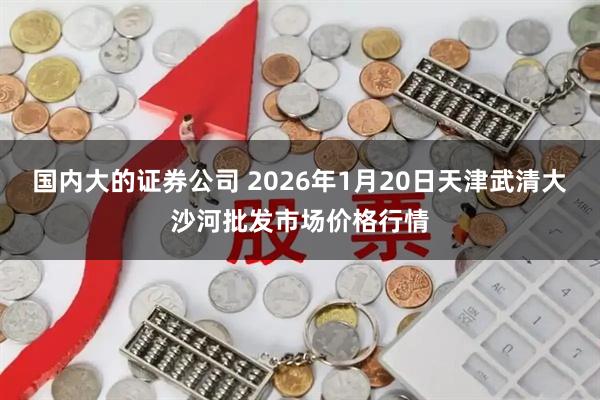 国内大的证券公司 2026年1月20日天津武清大沙河批发市场价格行情
